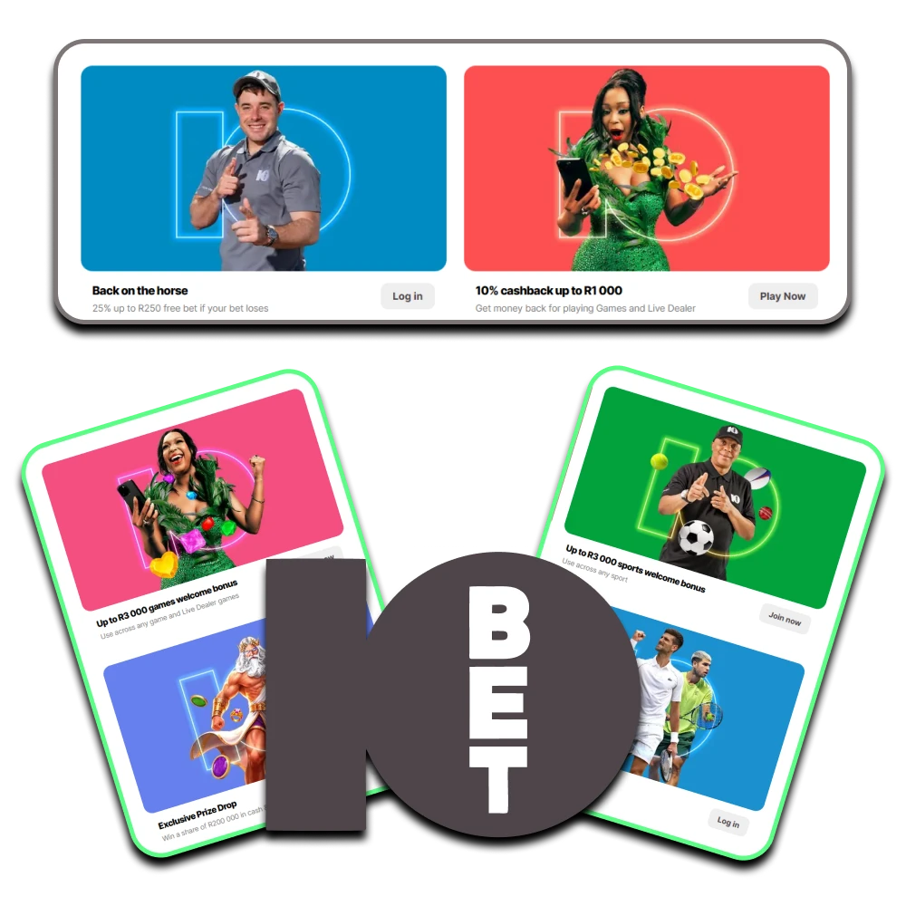 The 10bet website offers a large number of bonuses to its users.