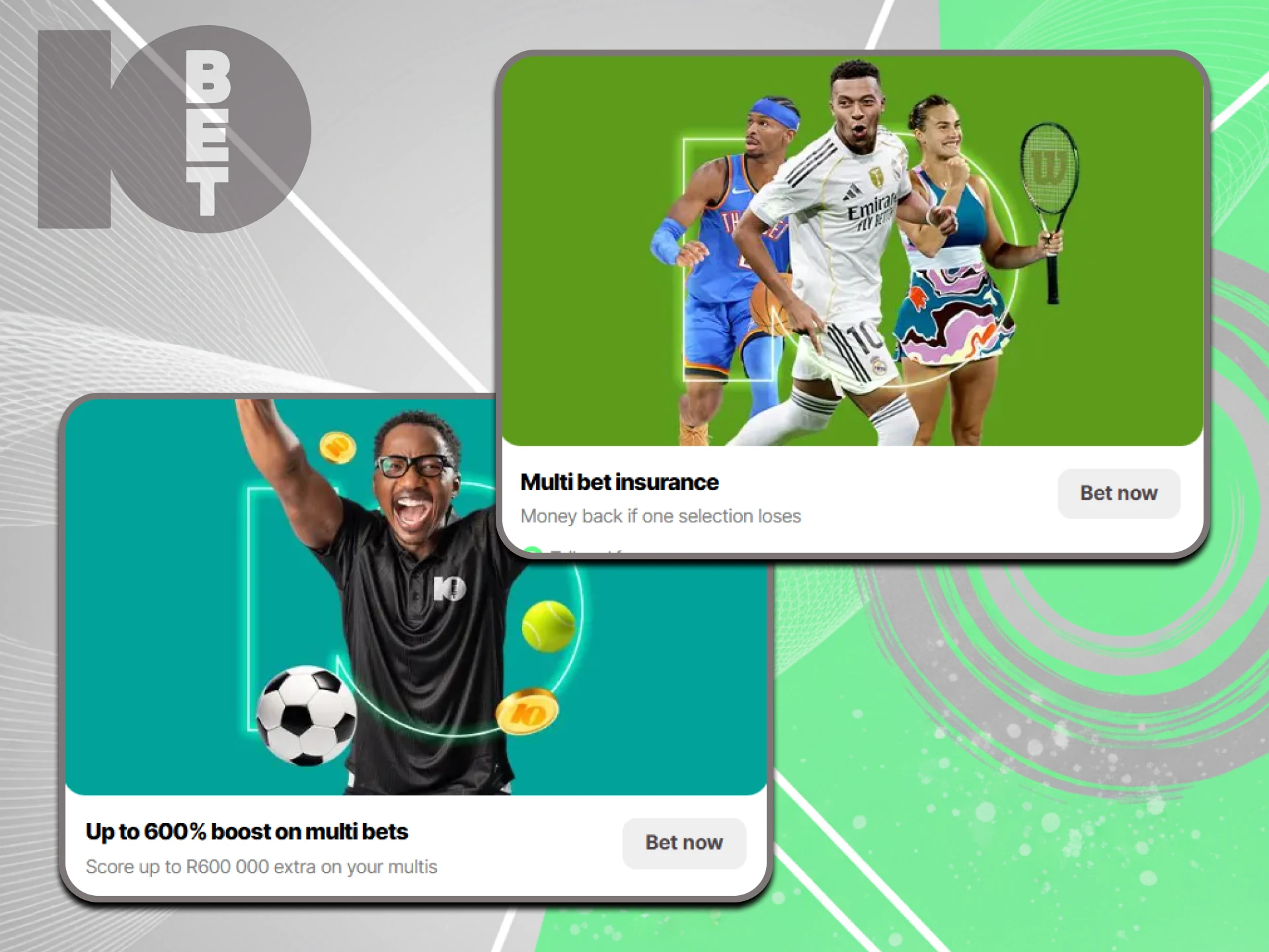 Multiple bets at once are encouraged by the 10bet website with special bonuses.