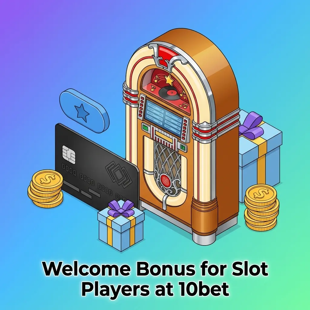 10bet welcome bonus for slot players in South Africa offering up to R3000 on first deposit with R100 minimum