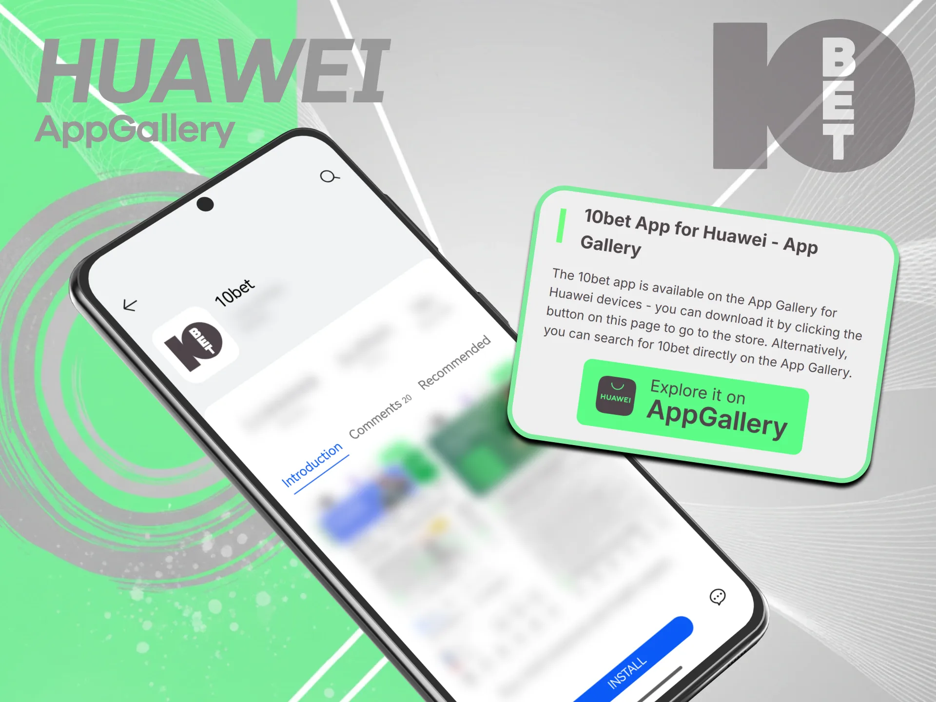 Access the alternative store download link installing your mobile 10bet App.