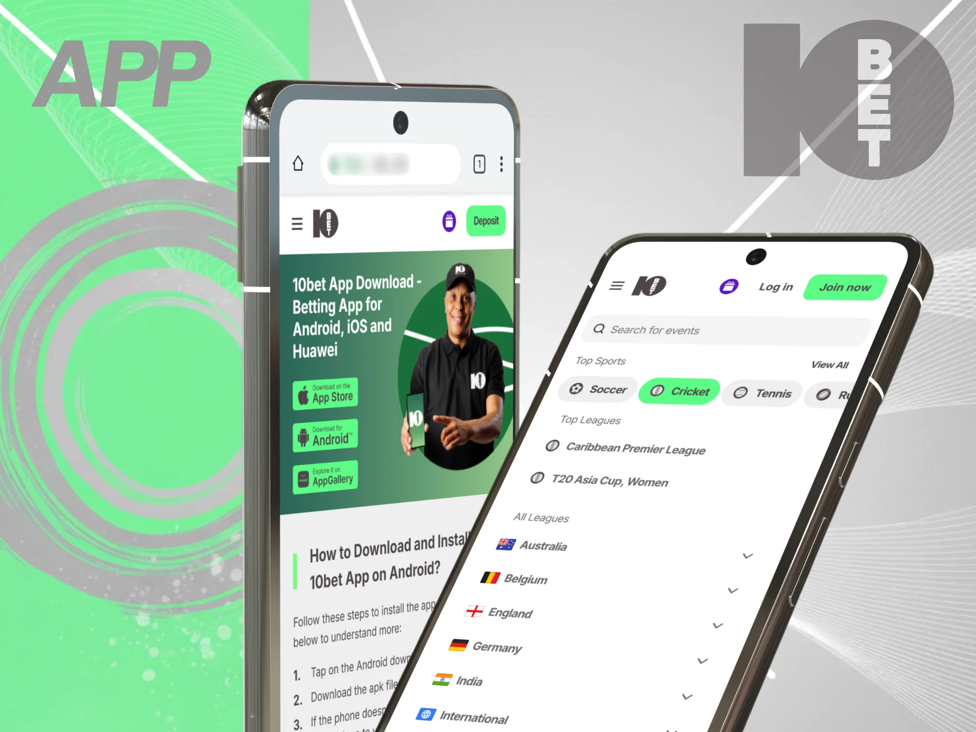 Wager on live series matches using software tools on mobile 10bet Cricket.