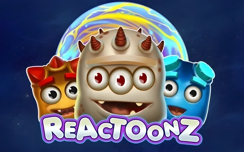 Charge alien cluster meters playing interactive Reactoonz on official 10bet Slots.