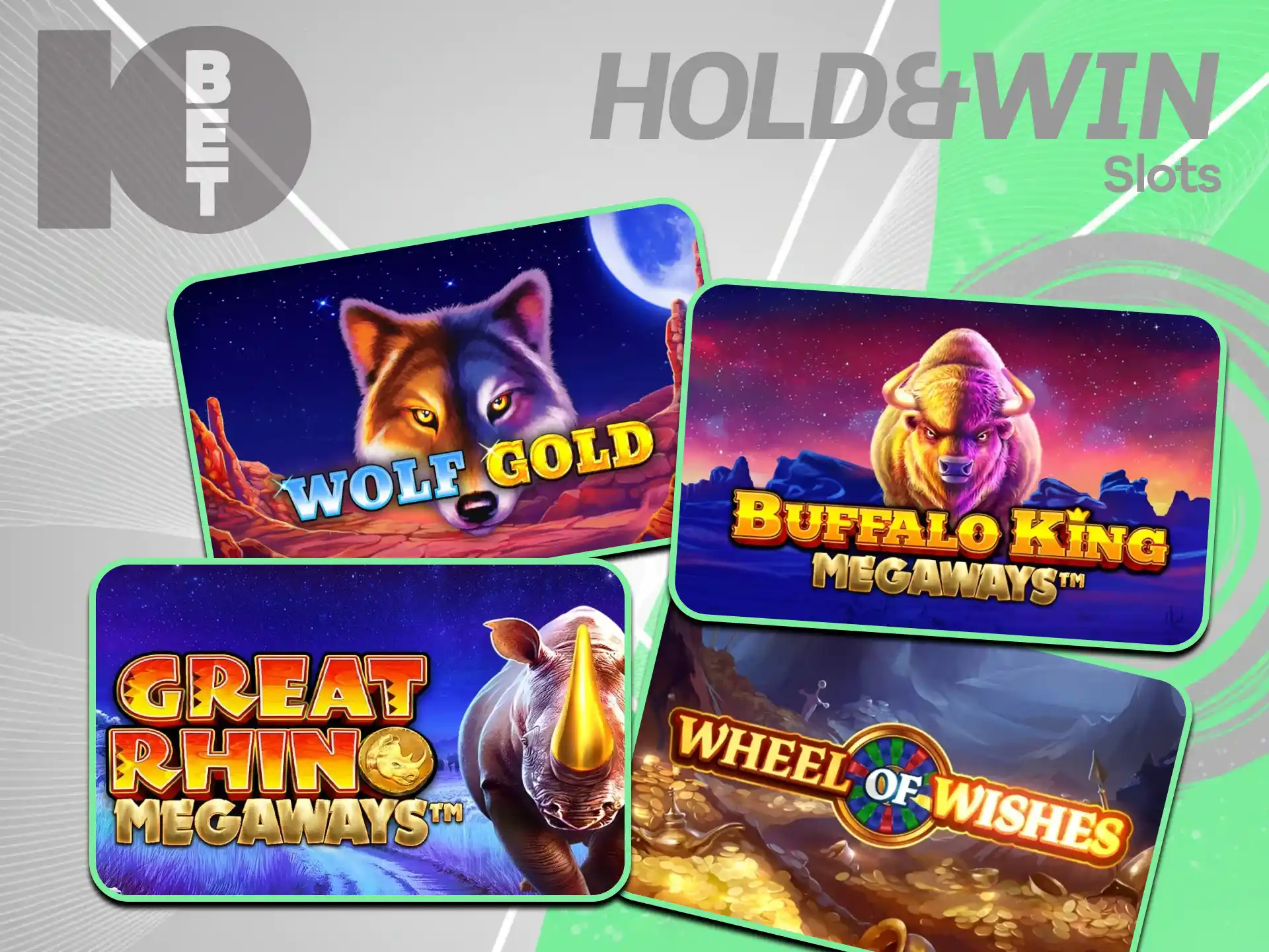 Lock bonus symbols to trigger re-spins playing Hold-and-Spin Slots on 10bet.