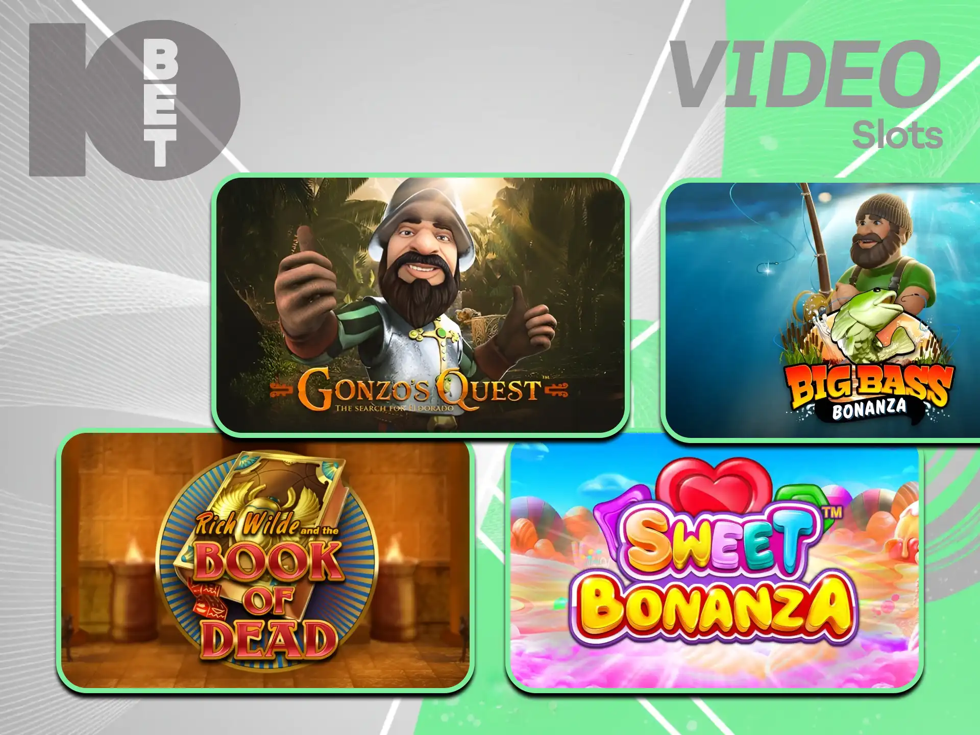 Enjoy modern animations and bonus features playing Video Slots on 10bet.
