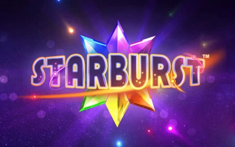 Match shiny cosmic gems spinning reels in Starburst on 10bet Slots.