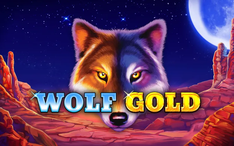 Hunt jackpot prize wild symbols playing Wolf Gold on 10bet Slots.